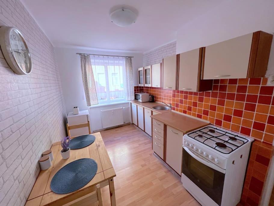 Apartman U Labe Decin Dış mekan fotoğraf